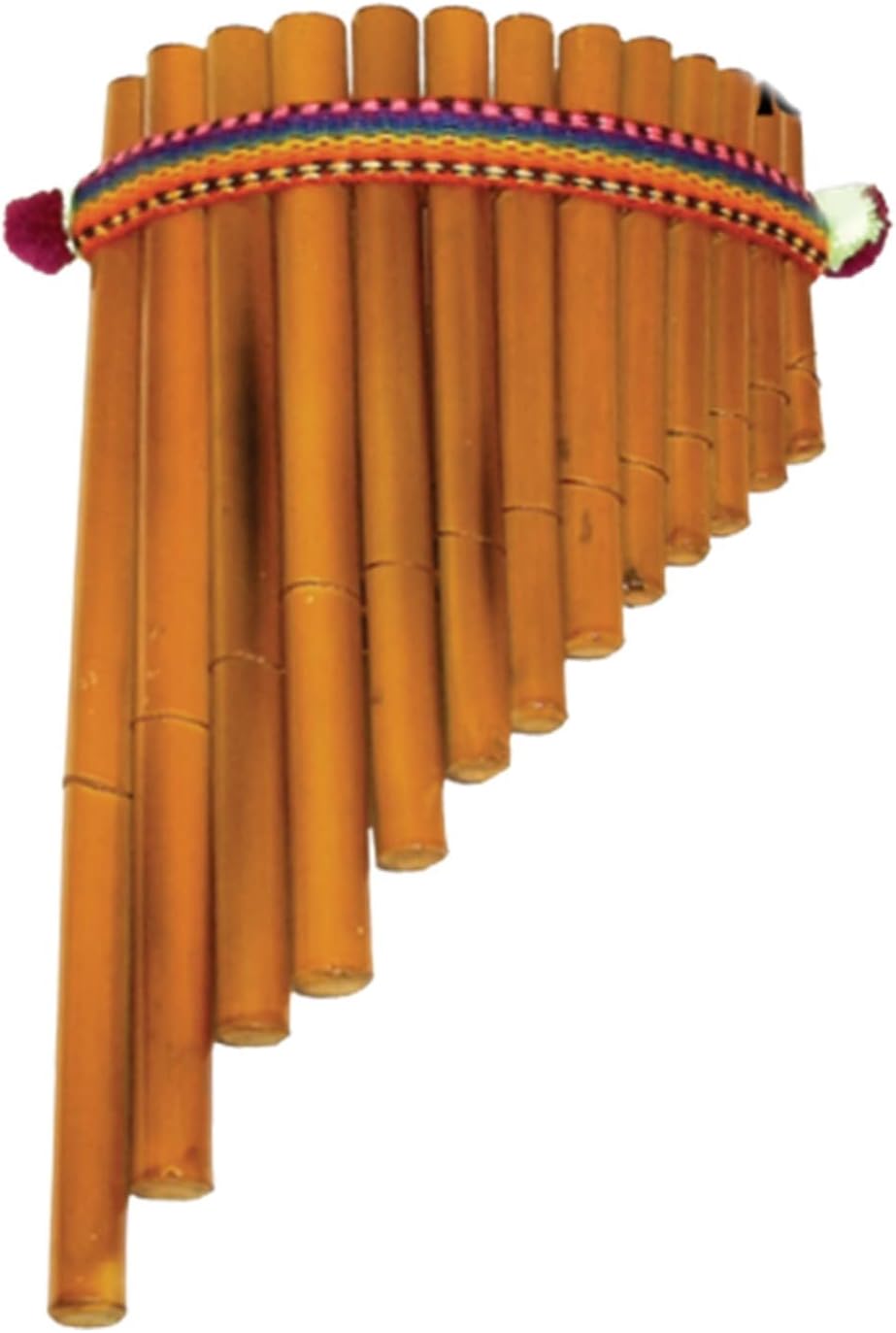 South American Pan Pipe Pan Flute Peruvian Pan Flute Wind Instruments (Color : 13 Tubes L)