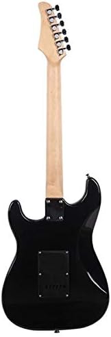 Music Lover GST Stylish Electric Guitar Kit with Black Pickguard Dark Blue 3-7 Days Delivery