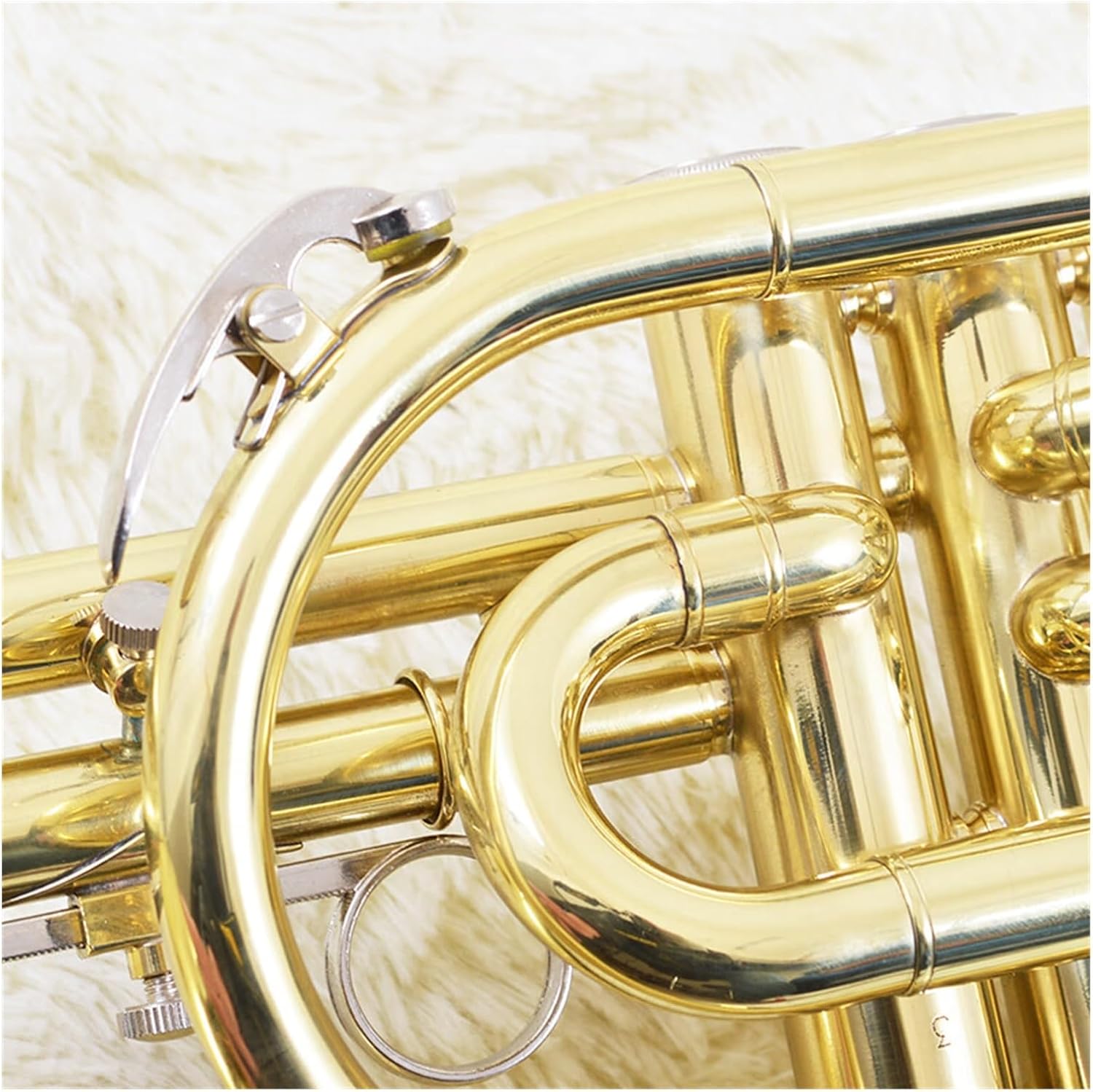 Trumpet cornet musical instrument professional brass B flat