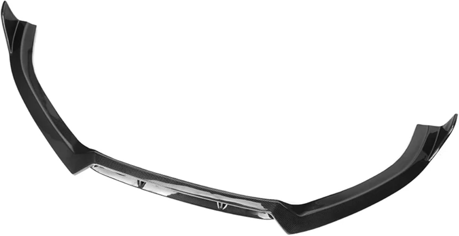 Compatible Compatible with A6 A6L S6 C7.5 Sports 2016-2018 Carbon Fiber Front Lip Diffuser Bumper Spoiler Car Accessories