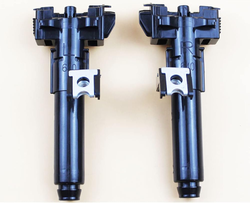 Car Headlight Washer Nozzle Car Styling Headlight Washer Pump Headlamp Nozzle Spray Cleaning Actuator 85208-0K040 85207-0K040 for Toyota for Hilux 15-18