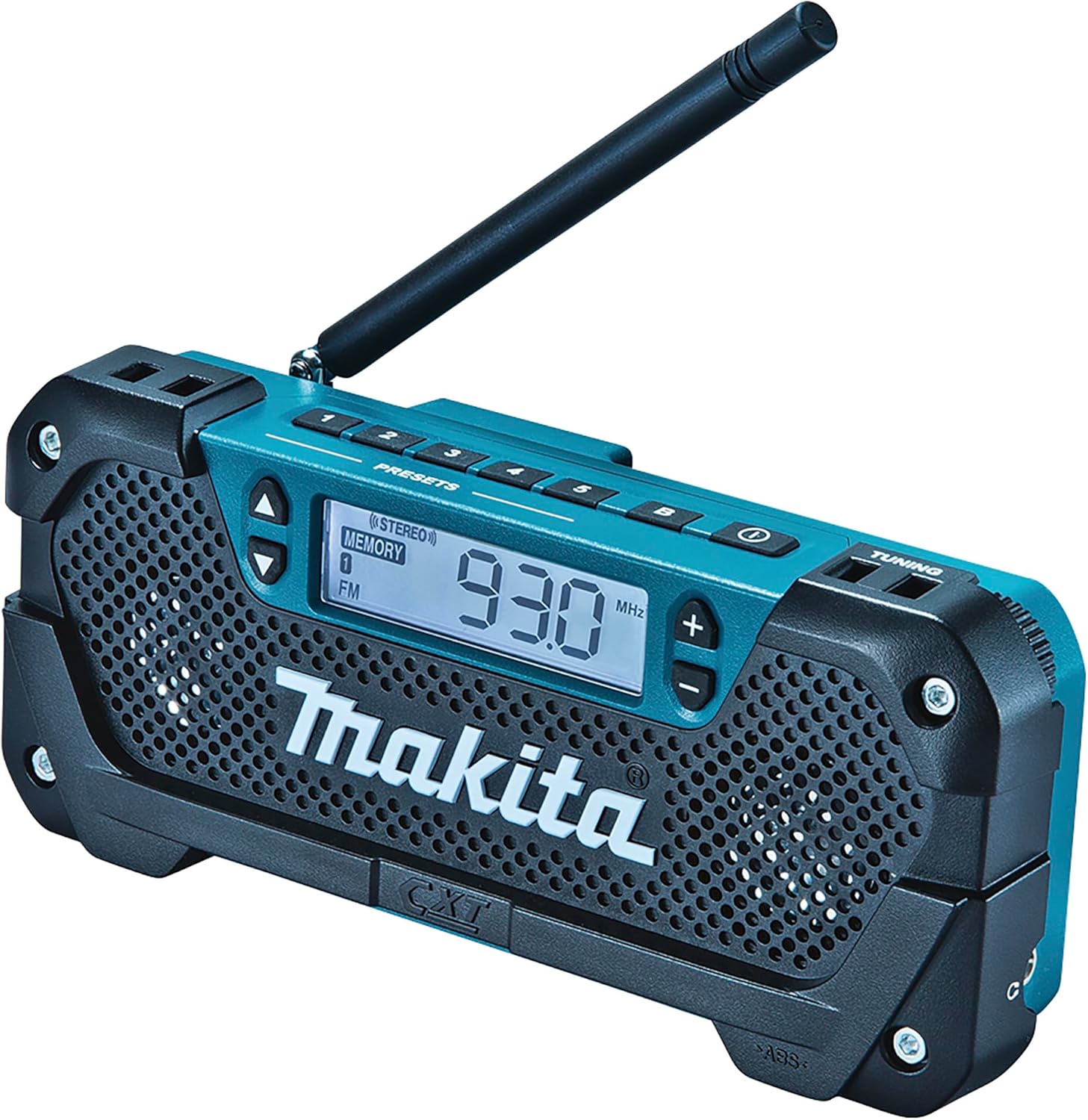 Makita MR052 Cordless Radio, 12 V, Multi-Colour