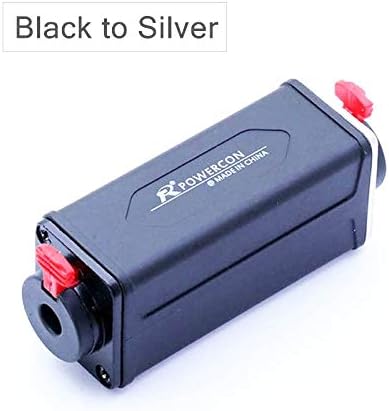 Davitu Electrical Equipments Supplies - 5pcs/lot Stereo 6.35mm Extender Coupler Female Jack Chassis Microphone Speaker Cable Extention Coupler - (Color: Mixed Colors)