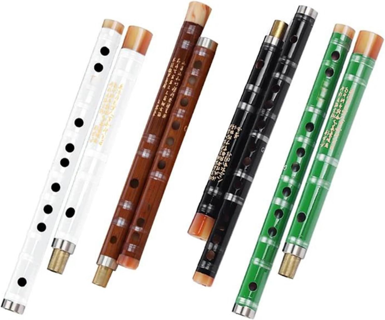 Flute Professional Woodwind Instrument Wood 5 Colors