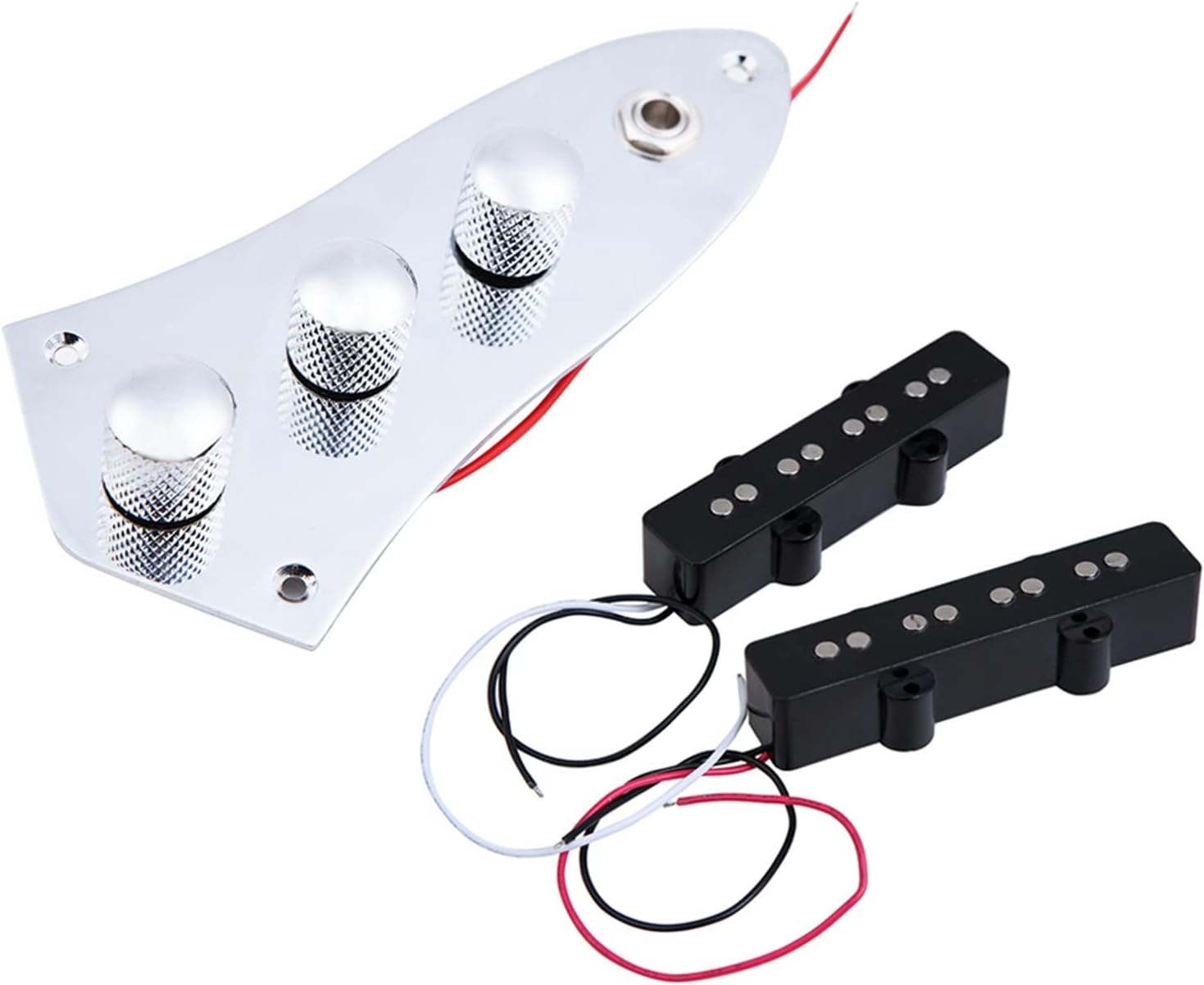 DIY Electric Guitar Kit 4-String Electric Bass Guitar DIY Kit Solid Basswood Body Maple Neck Rosewood Fingerboard DIY Kit Set