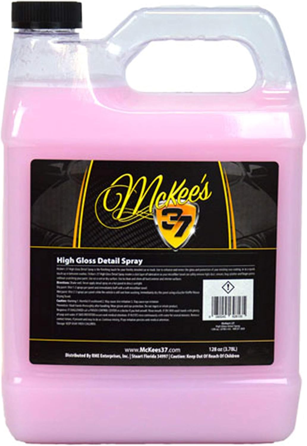McKee's 37 MK37-369 High Gloss Detail Spray, 128 oz.