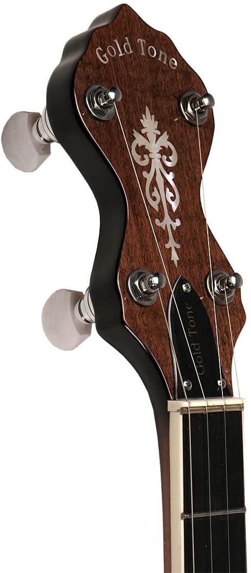 Gold Tone WL-250 White Ladye Openback Banjo (Five String, Vintage Brown)