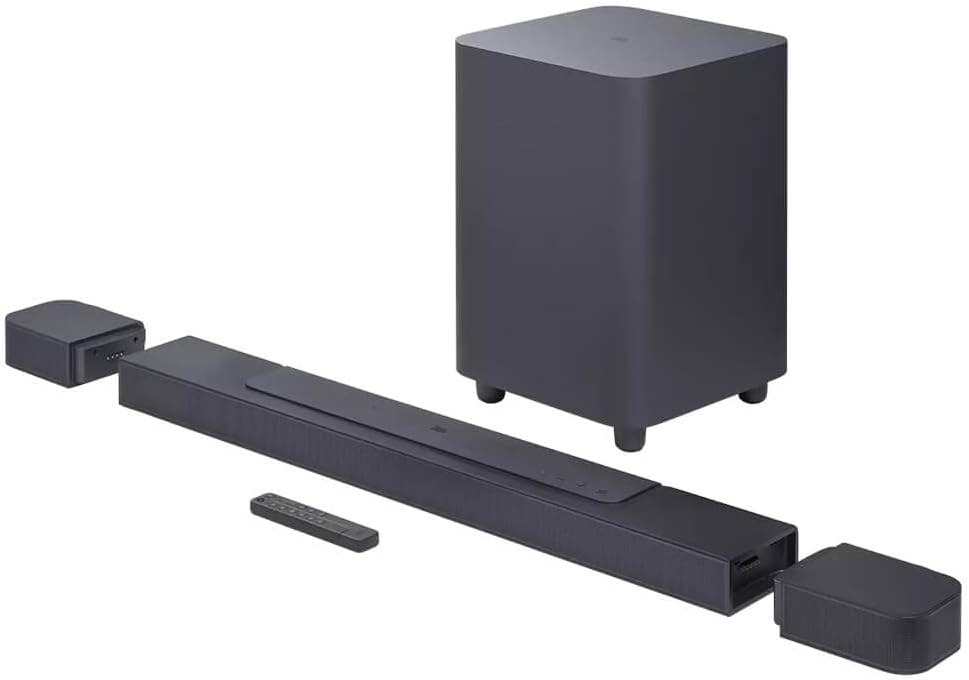 JBL JBLBAR700PROBLKAM-Z 5.1-Ch Detach Surround Speakers Soundbar System - Certified Refurbished