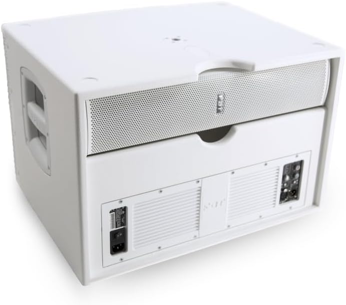 FBT AUDIO CS1000WH 12-inch Compact Line Array Sub Pole DPS USB Mixer Portable Active Sub/Sat Integrated System 600W + 400W RMS, 129 dB SPL