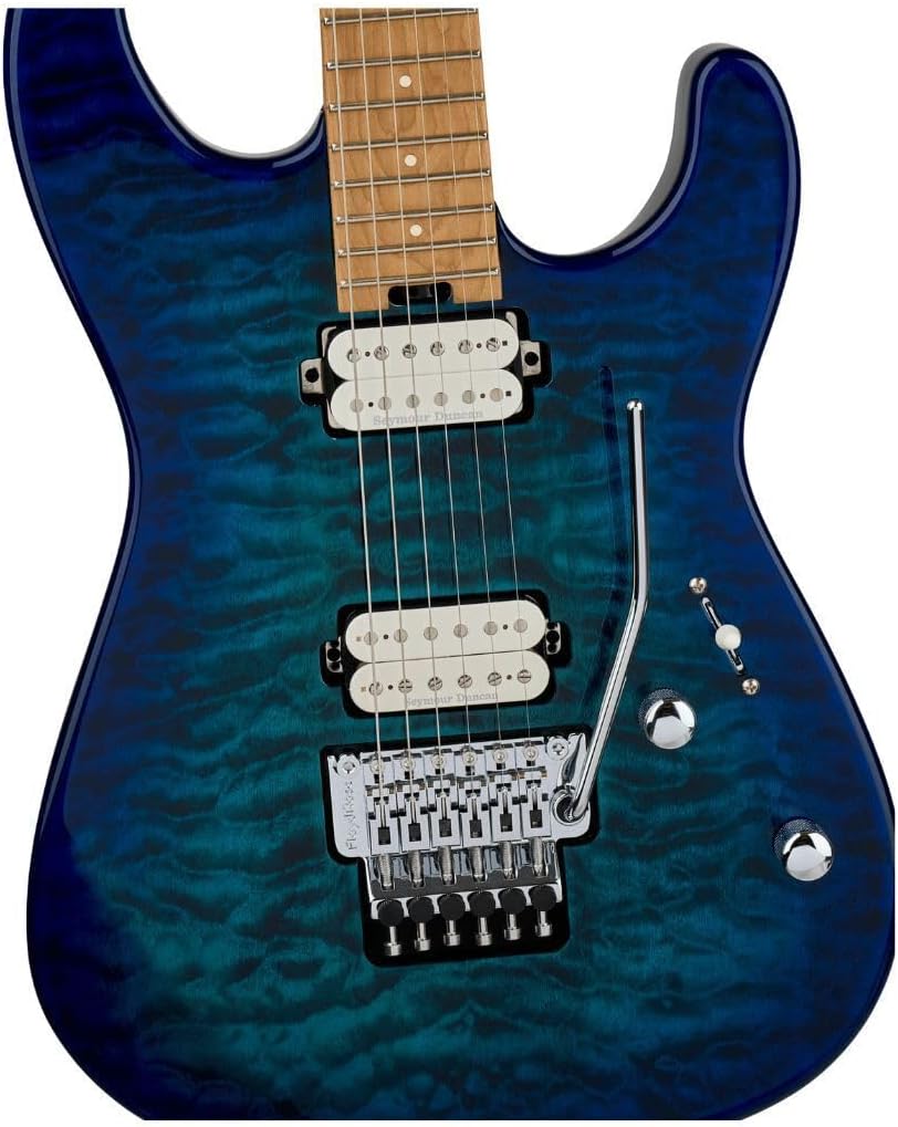 Charvel Pro-Mod Plus SD1Q HH FR Electric Guitar - Chlorine Burst