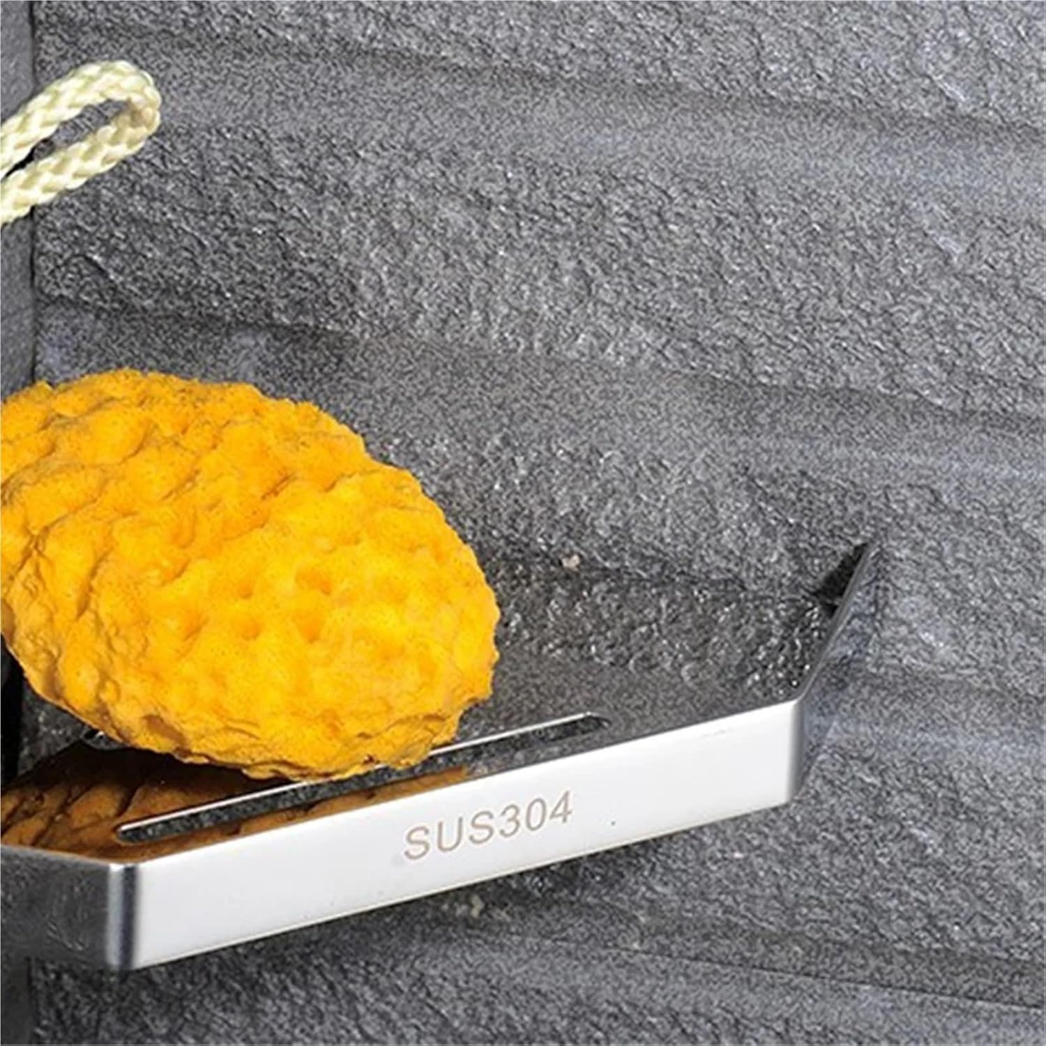 1Pcs Corner Shelf Stainless Steel Shower Anti-Rust Corner Storage Shower Organizer Wall Mount for Kitchen Bathroom