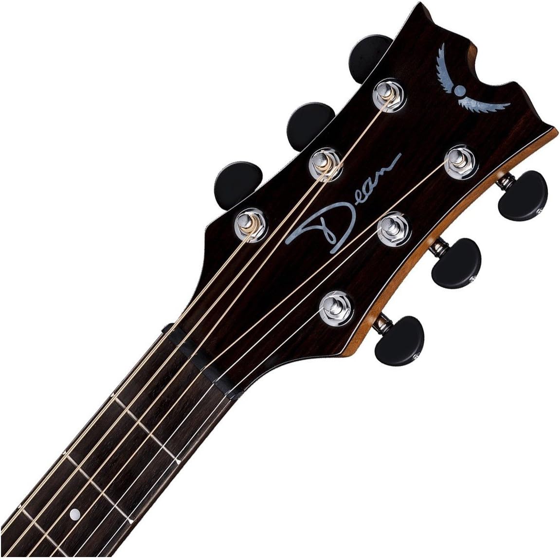 Dean Guitars 6 String Dean St. Augustine Concert Solid Wood Acoustic Electric Guitar - Satin Natural (SACESN)