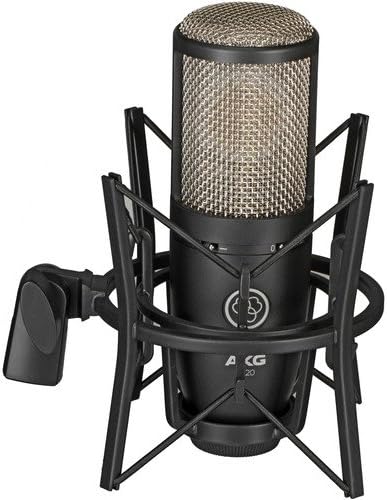 Motu M4 4x4 USB Audio Interface with AKG Project Studio P220 Condenser Mic, HPC-A30 Studio Monitor Headphones & XLR Cable Bundle