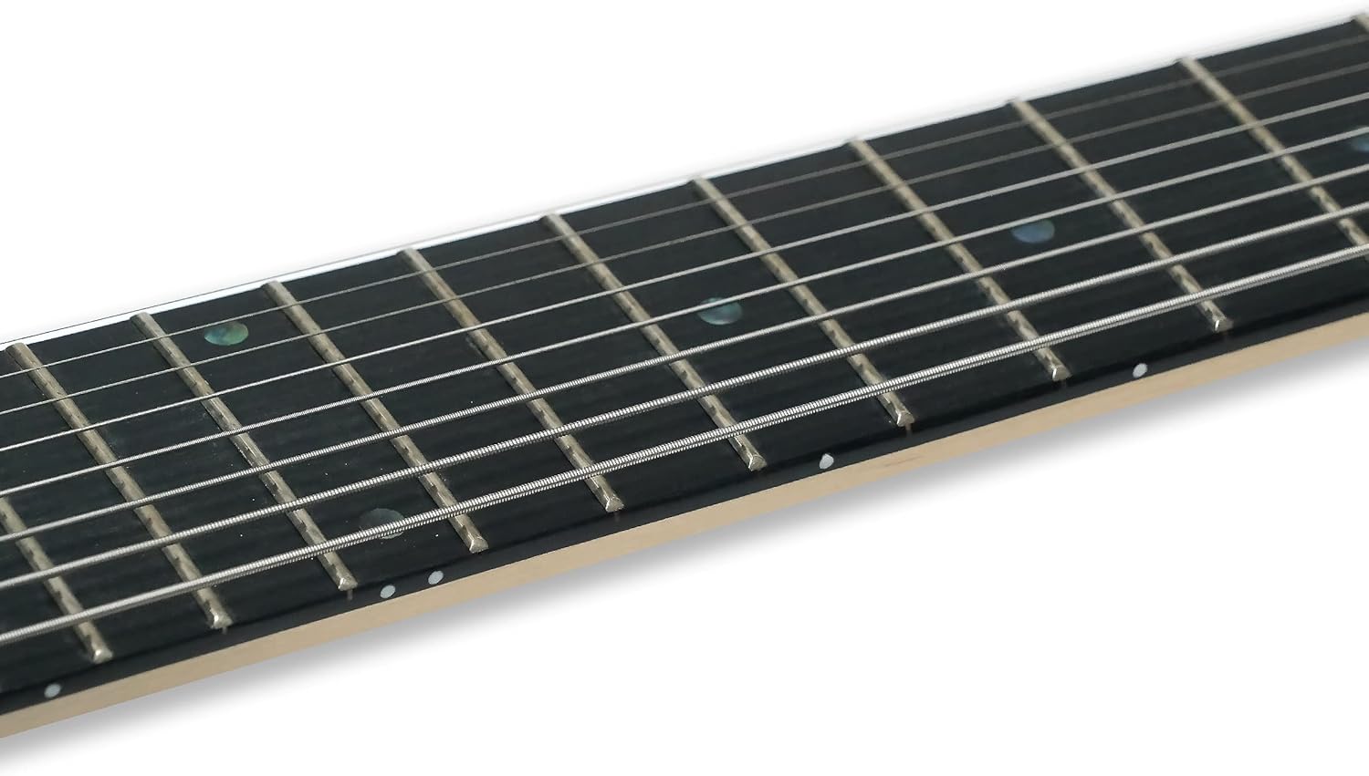 Gstyle Left-handed 8 String Electric Guitar Burl poplar veener top okoume Wood Body Bolt On Maple Neck Poplar Wood Body (Left-handed) (ES-800)