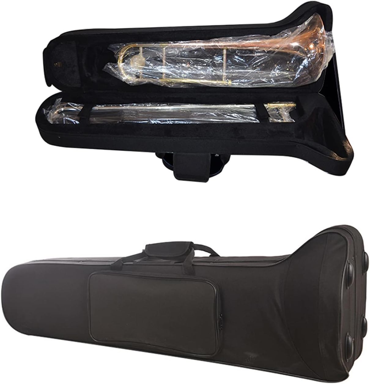 TSTS B Flat Tenor Trombone Phosphor Bronze Material is Suitable for Beginners to Test The Level of Professional Performance Beginner Trombone