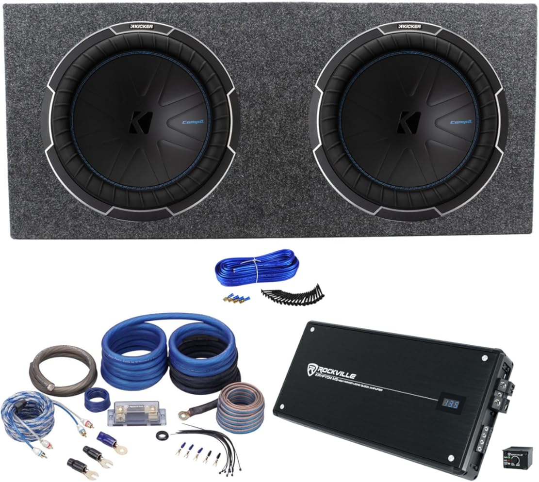 Audiosavings Bundle: (2) Kicker 51CWQ124 12