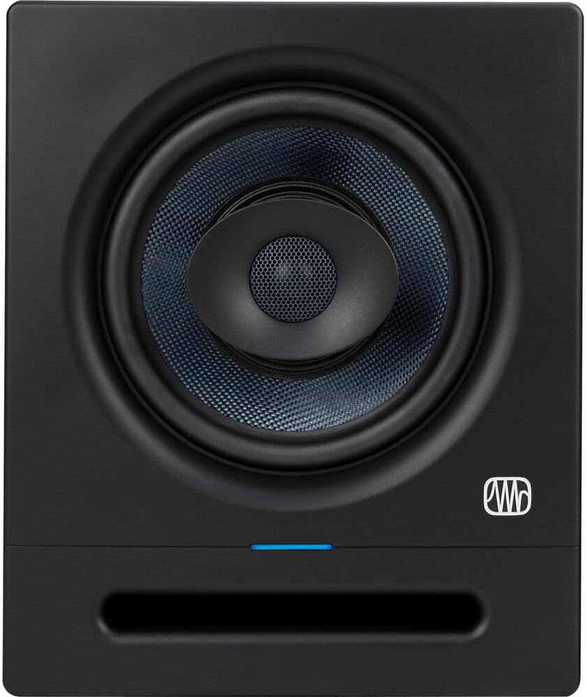 PreSonus Eris Pro 8 2-Way Biamped, Active, 8-inch Coaxial Studio Monitor Bundle with Accessories