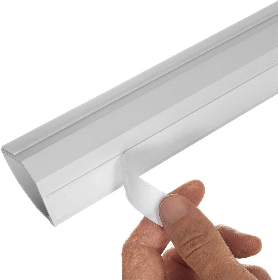 Electriduct Large Corner Duct Cable Raceway (1250 Series) - 5 Feet - Beige - 10 Sticks