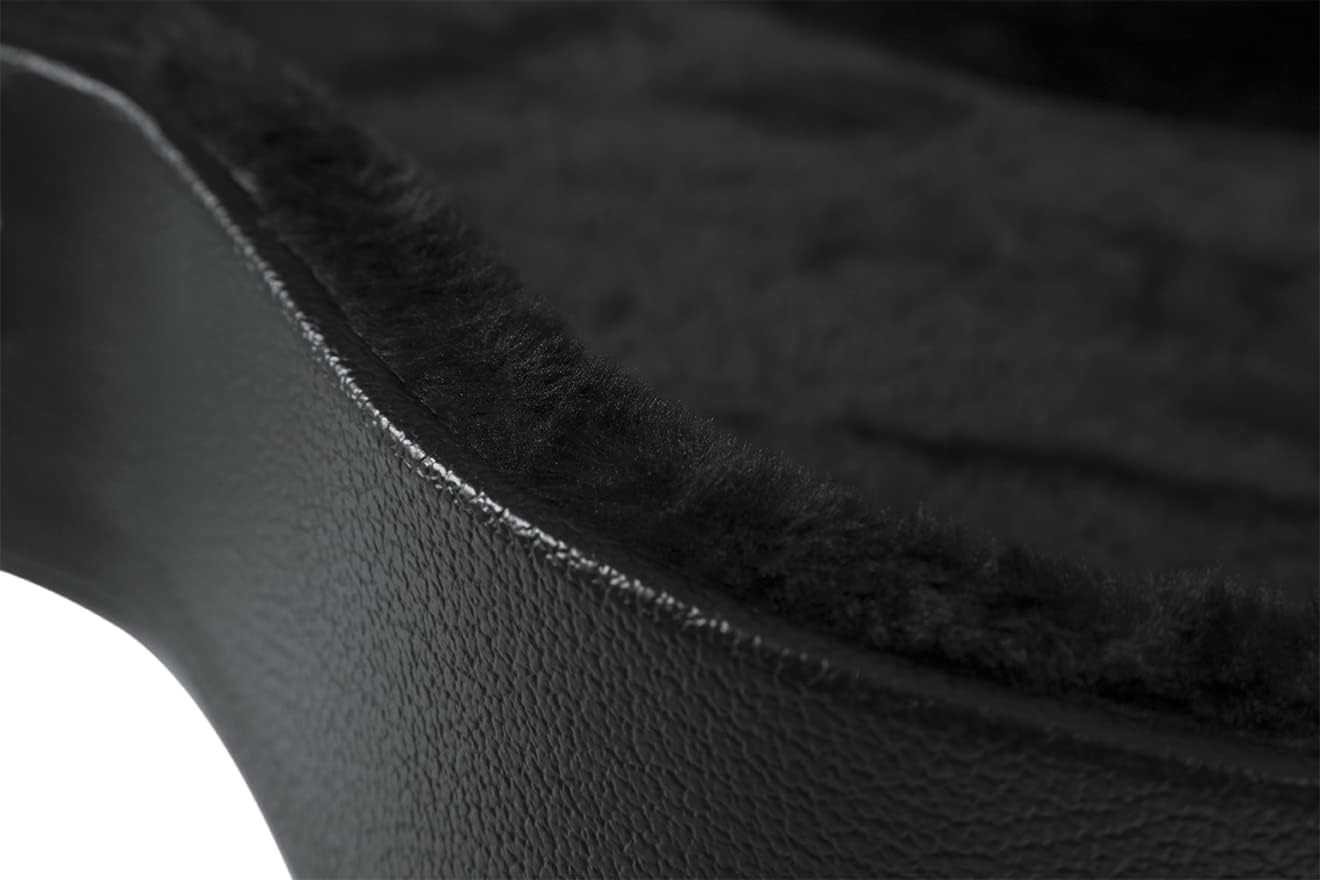 Gator GWE-LPS-BLK Hard-Shell Wood Case for Single-Cutaway Electric Guitars such as Gibson Les Paul - Bundle with Picks, Cable, Strap, and Austin Bazaar Polishing Cloth