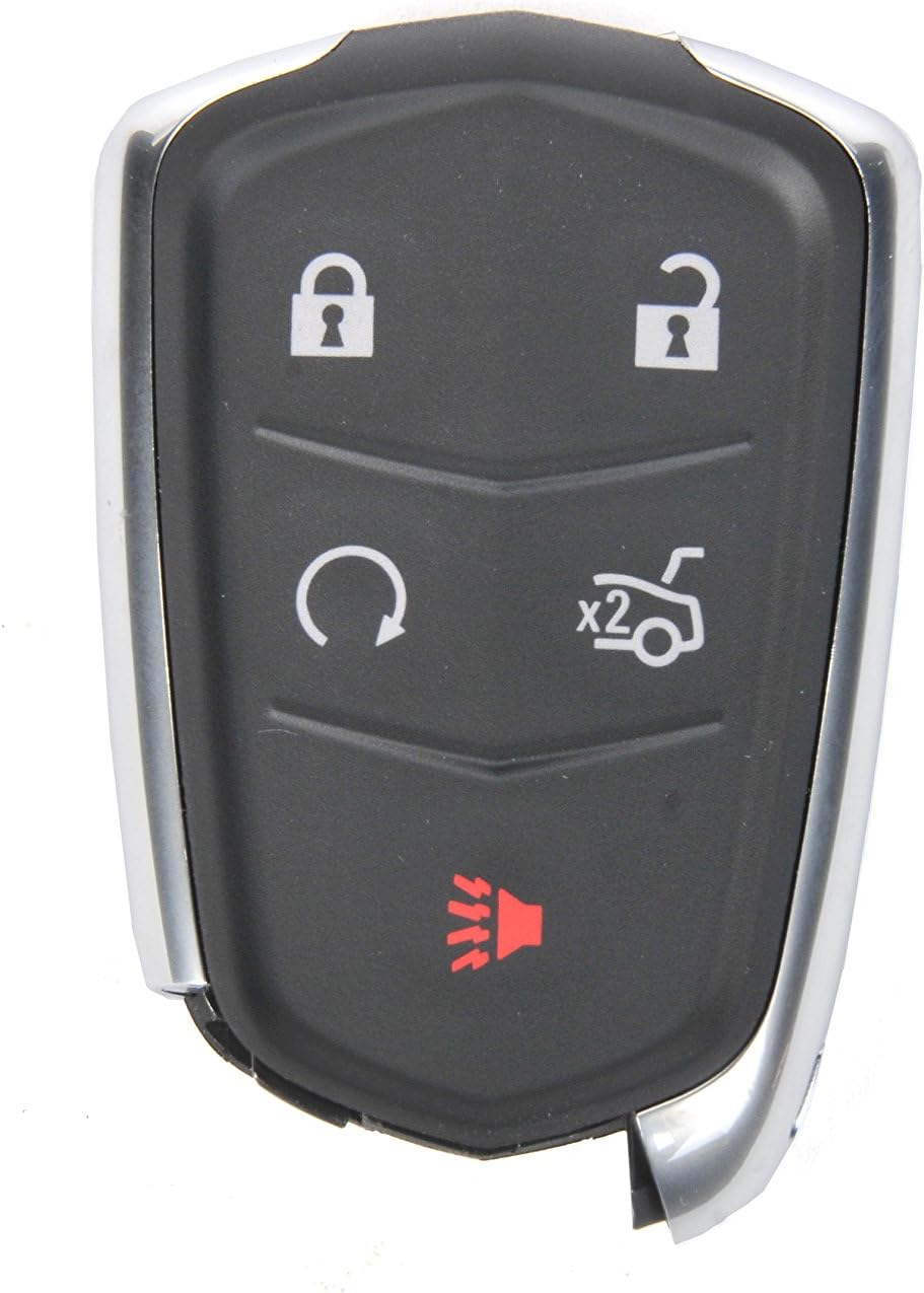 GM Genuine Parts 13598539 5 Button Keyless Entry Remote Key Fob