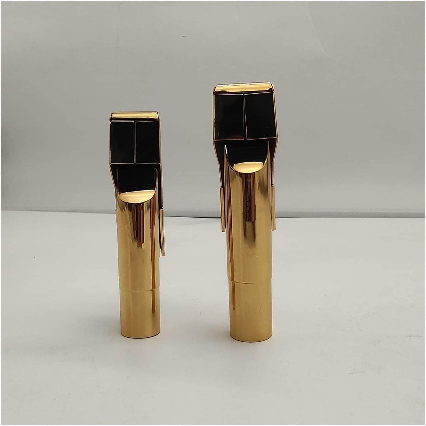 Sax Replacemen Set Professional Tenor Saxophone Alto Saxophone Mouthpiece Gold Plating Sax Accessories Saxophone Accessories (Color : Soprano Brass 5)