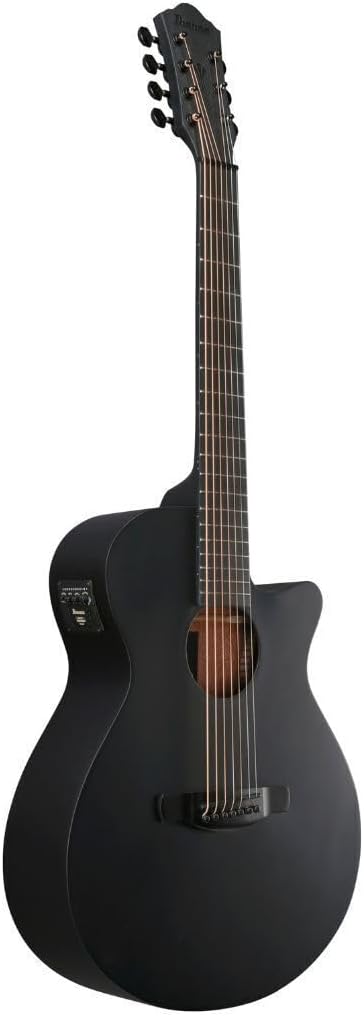 Ibanez AEG721 7-string Acoustic-electric Guitar - Black Out