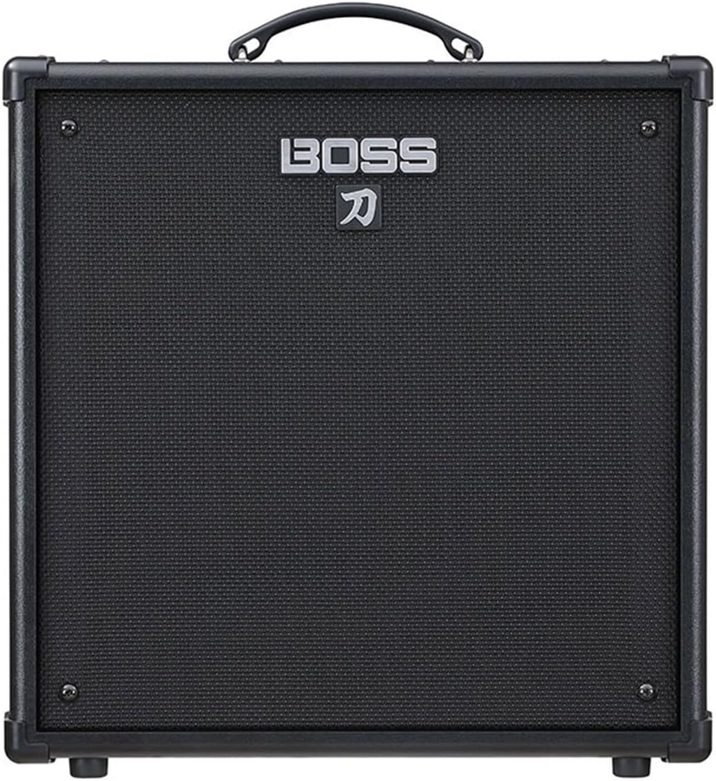 Boss Katana 110B Bass Amplifier Bundle with Gearlux Instrument Cable and Austin Bazaar Polishing Cloth