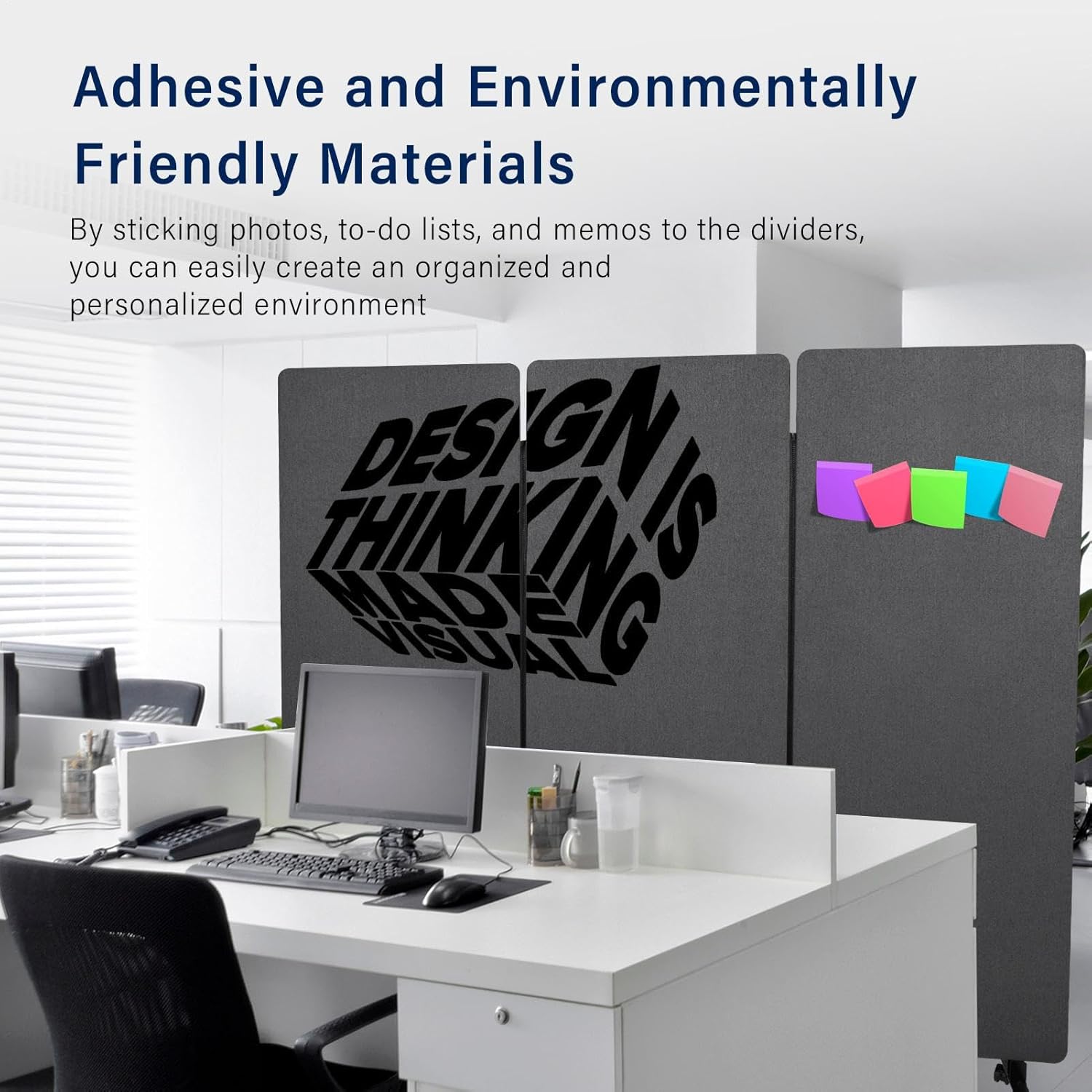 3 Panel Acoustic Offices Partition, 72