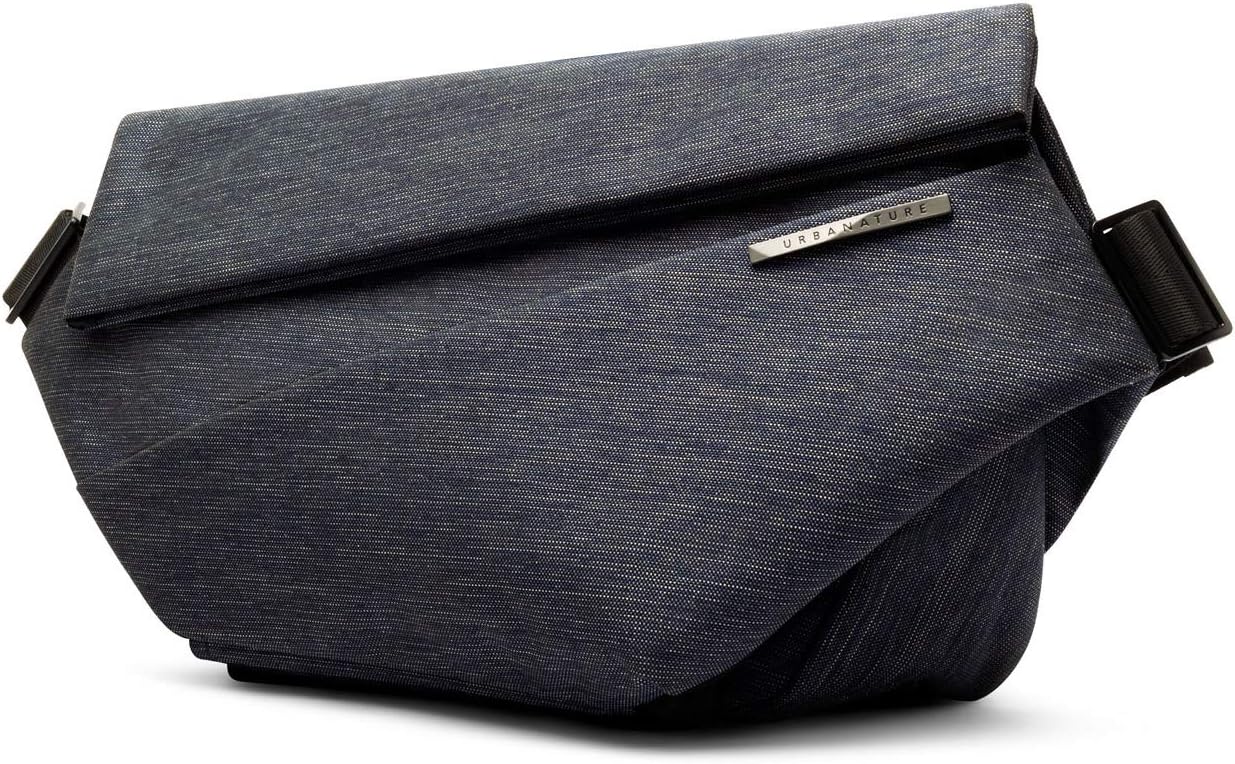 NIID Sling Bag,Crossbody Bag for Switch 2,Expandable Sling Bag Stylish,Waterproof Shoulder Bag,Anti Theft Sling,Minimalist Chest Shoulder Backpack for Travel Work (Indigo)