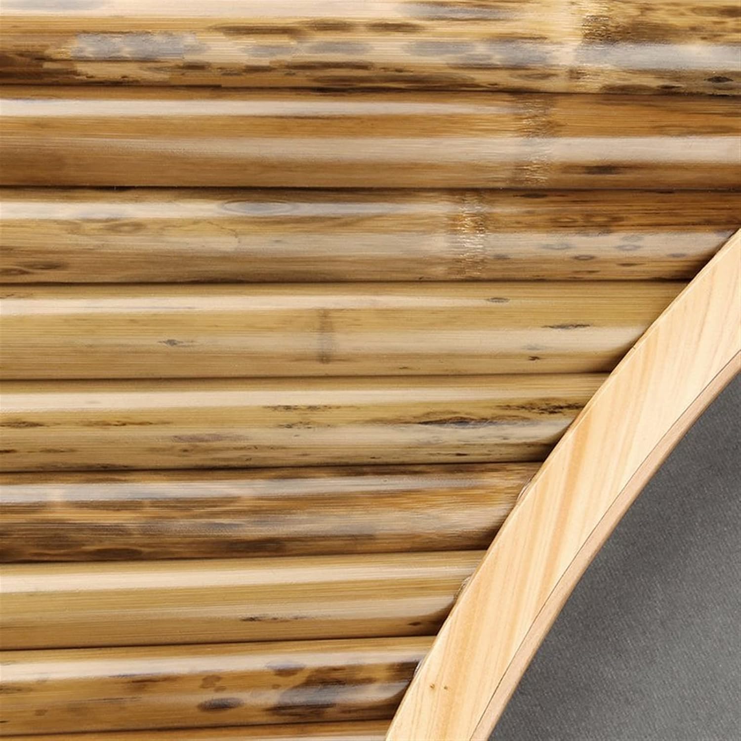 25 Pipes Pan Flute Bamboo Pan Flute Panpipes G Key Handmade Woodwind Instrument in G Key (Color : Left)