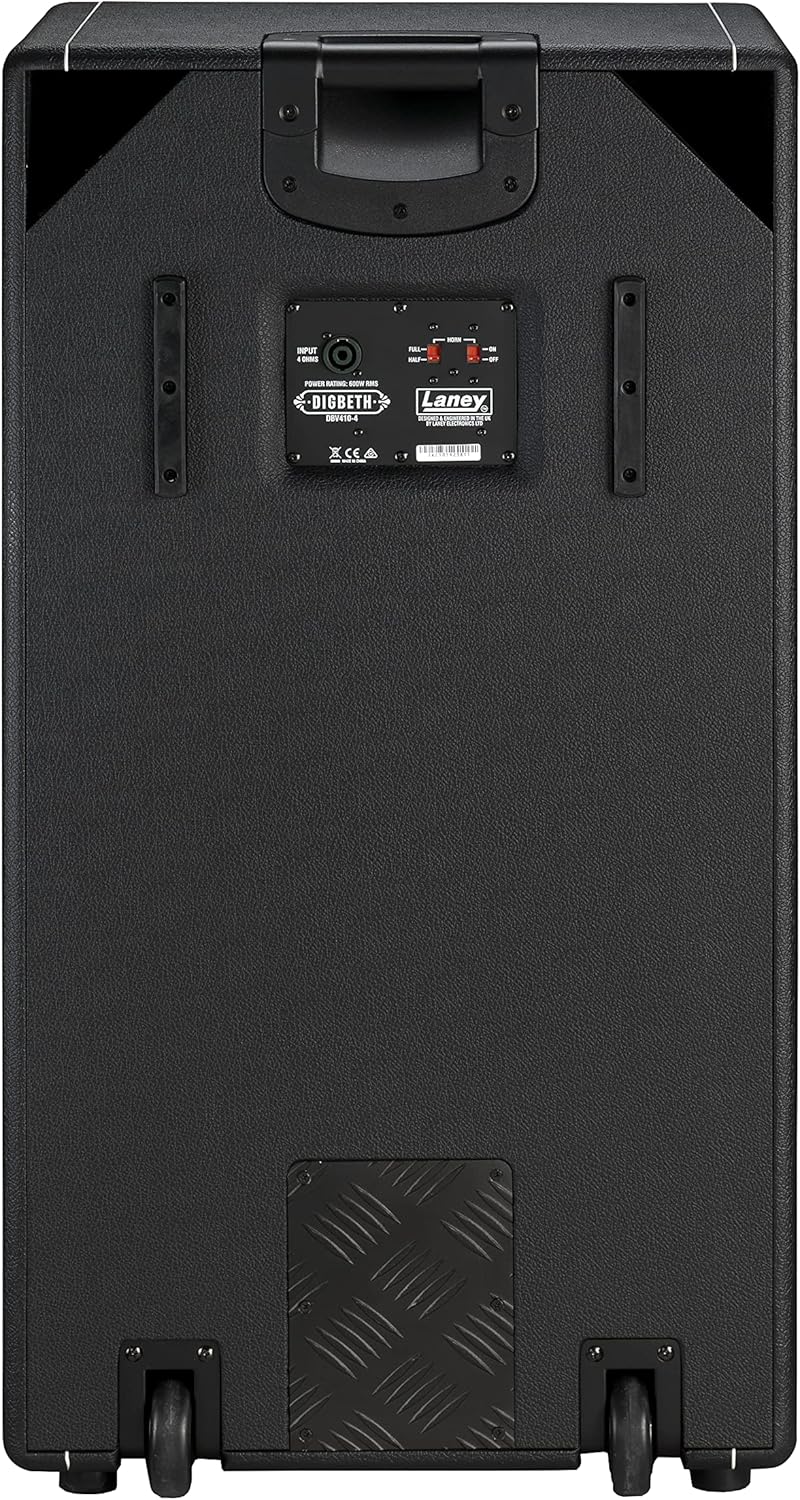 Laney Digbeth DBV410-4 Bass Cabinet 4 X 10 Inch HH Black Label Woofers Plus Horn 4 Ohm