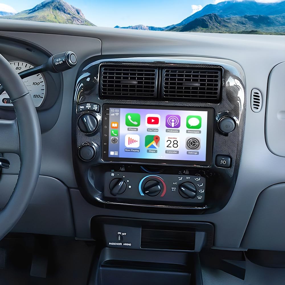 Double Din Car Stereo for Mazda B3000 B4000 1999-2009,7