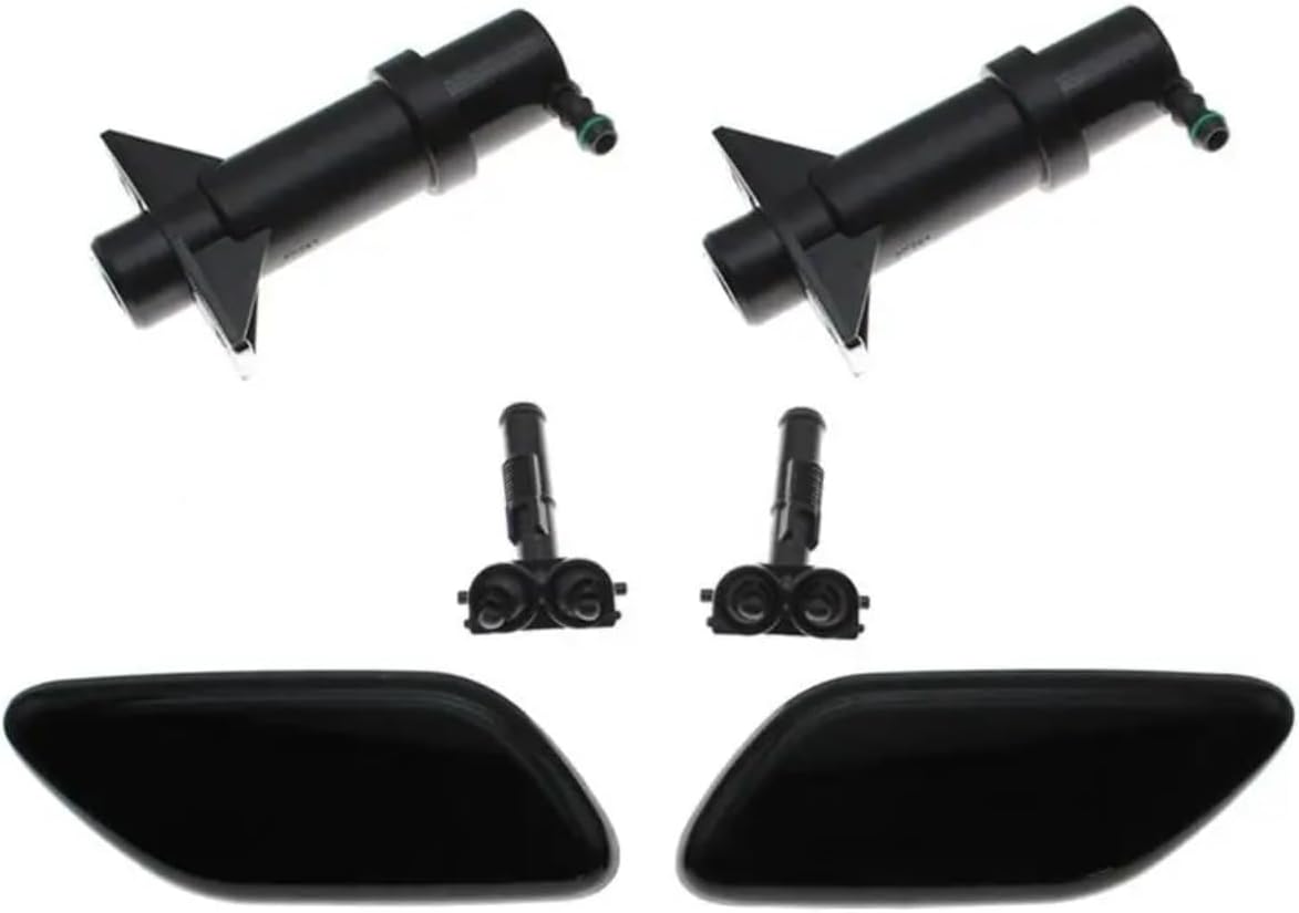 Car Headlight Water Nozzle ， Compatible with 3 ，for BK 2003 2004 2005 2006 2007 2008 Front Headlight Washer Nozzle Pump BP4K-51-826 BS3F-51-8G2A08 Headlamp Water Spray Cover