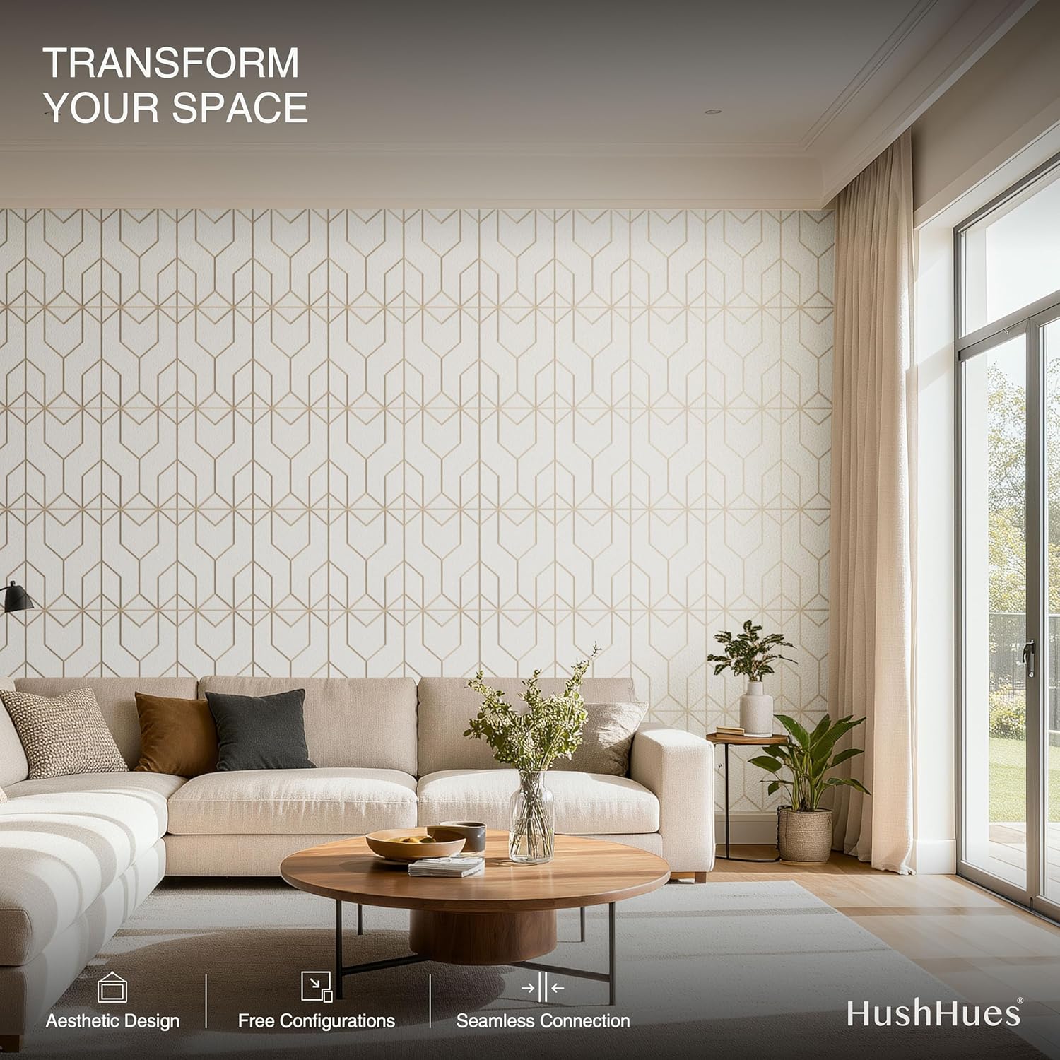 12-Pack Acoustic Panels, 16