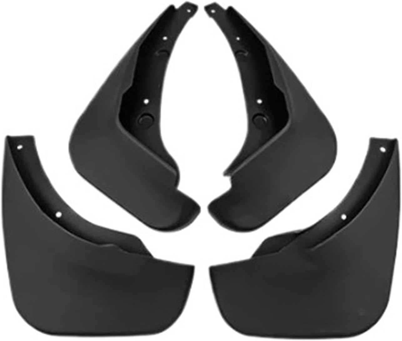 MudFlaps Splash Guard Mudguards Front Rear Auto Styline Compatible for Mazda 2 2007-2012 Car Accessories(Hatchback)