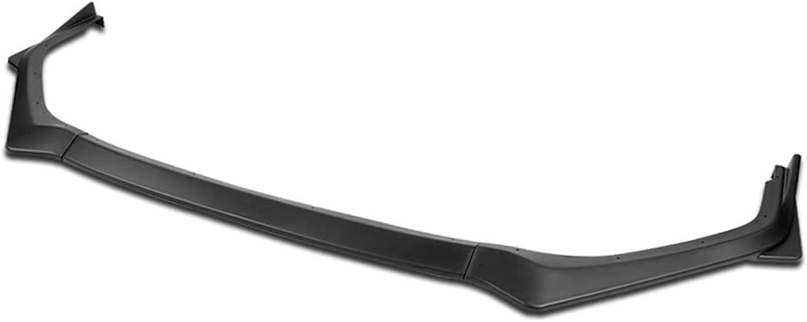 DNA MOTORING 3PCS STI- Style Car Front Bumper Lip Compatible With 2018-2020 Legacy, Matte Black, 2-PU-546