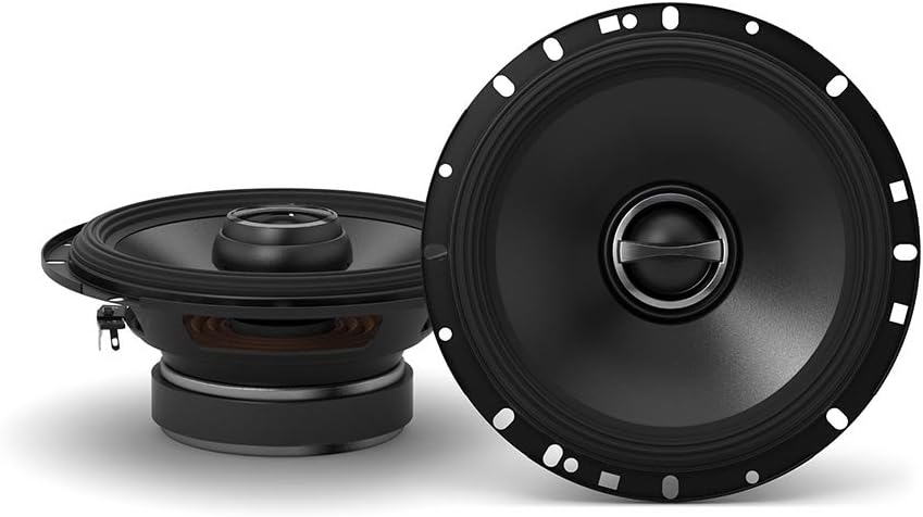 Alpine S-S65 S-Series 6.5 Inch 2-Way Coaxial Speakers Handles up to 80 watts RMS