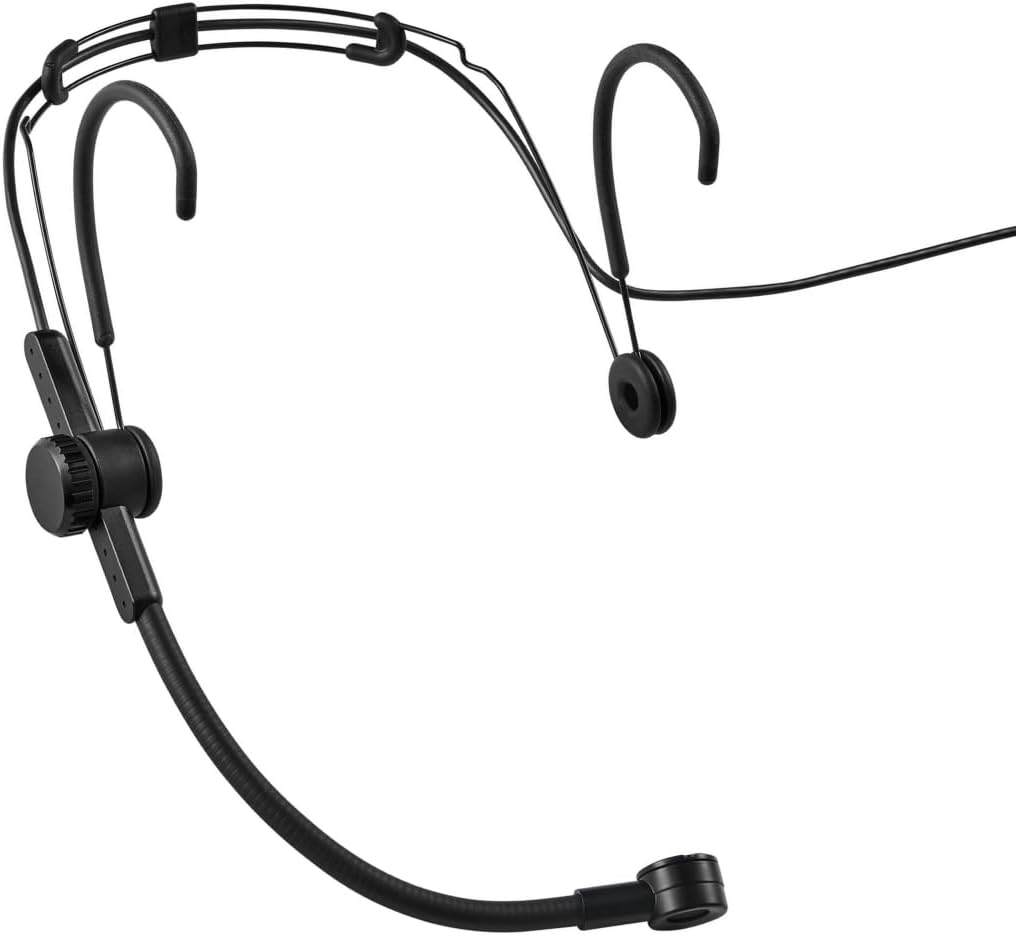 Shure SM39 Headset Microphone - Vocal Performance Cardioid Headworn Mic compatible with Axient Digital, Secure Low Profile Fit, Ergonomic Design, Indoor/Outdoor Windscreens, Sweat Resistant (SM39-LM3)
