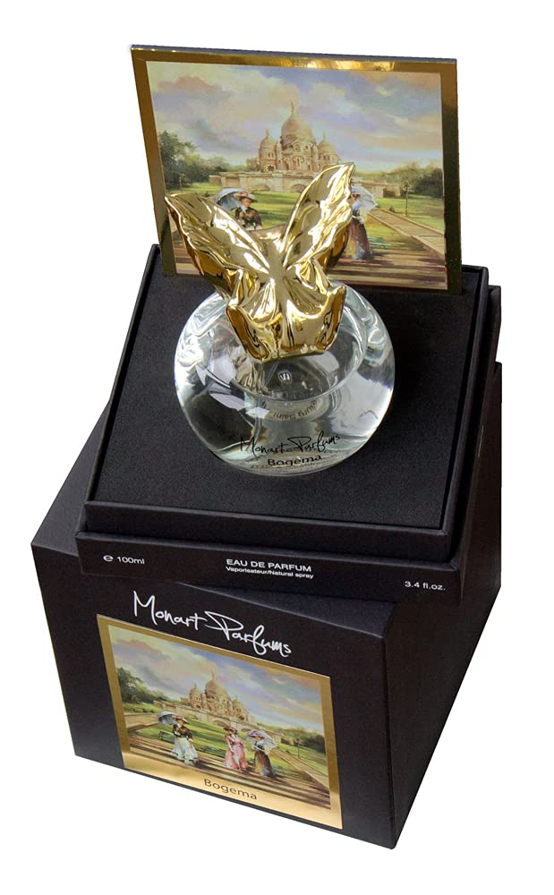 MONART BOGEMA EDP SPRAY 100 ML 3.4 OZ (LUXURY NICHE PERFUME FOR WOMEN), Regular 3.4 Ounce
