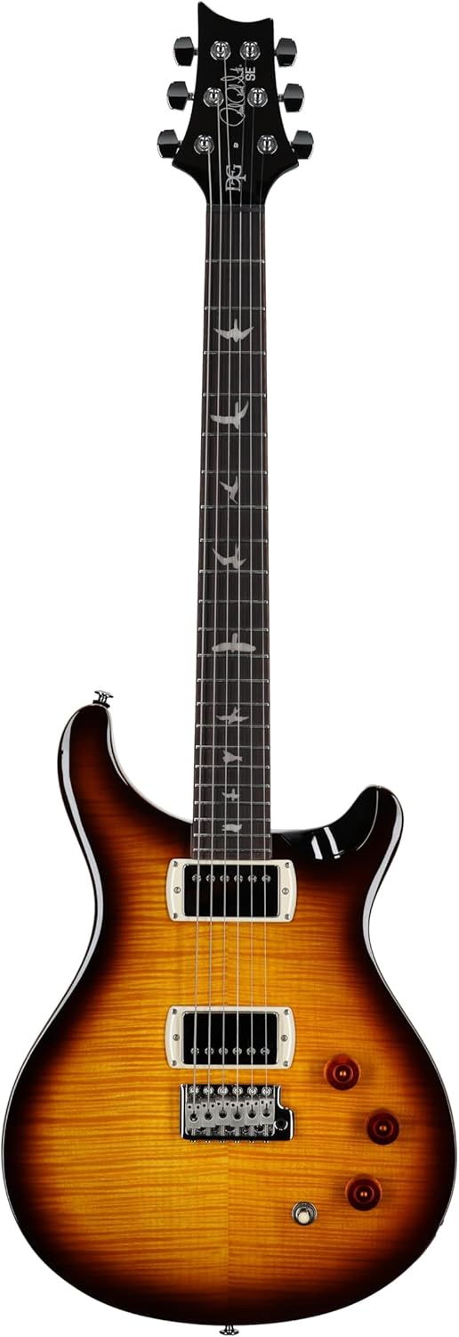 PRS SE DGT Birds McCarty, Tobacco Sunburst with Gigbag