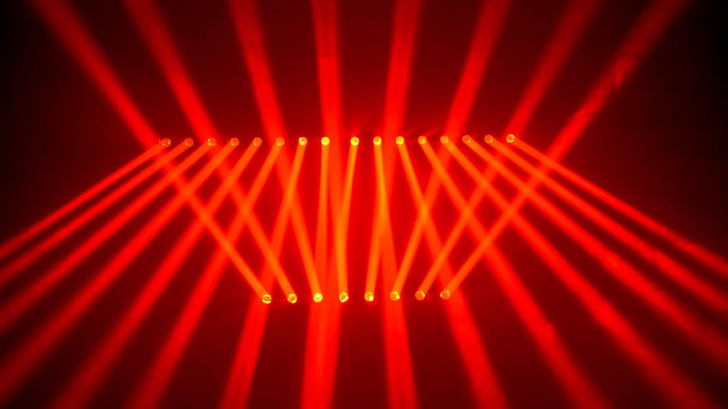 Rockville MOTIONSTRIP 80W Motorized Moving Head RGBW Color Strip Light Bar, Wash/Beam Modes, DMX Control, 270 Degree Rotation, 5 Degree Beam Angle, for DJs and Stage Events, 2-Piece