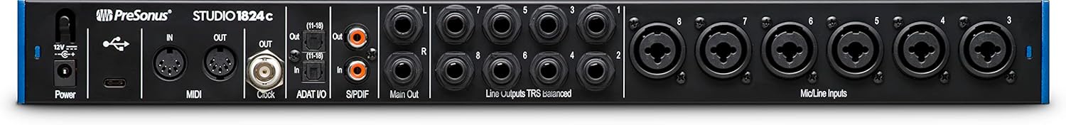 PreSonus Studio 1824c with Studio One Pro Software