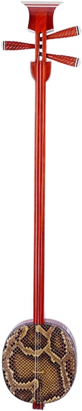 FLFL 2-String Violin Three-Stringed Musical Instrument National Traditional Classical Musical Instrument Beginners Erhu (Color : Big Three Strings)