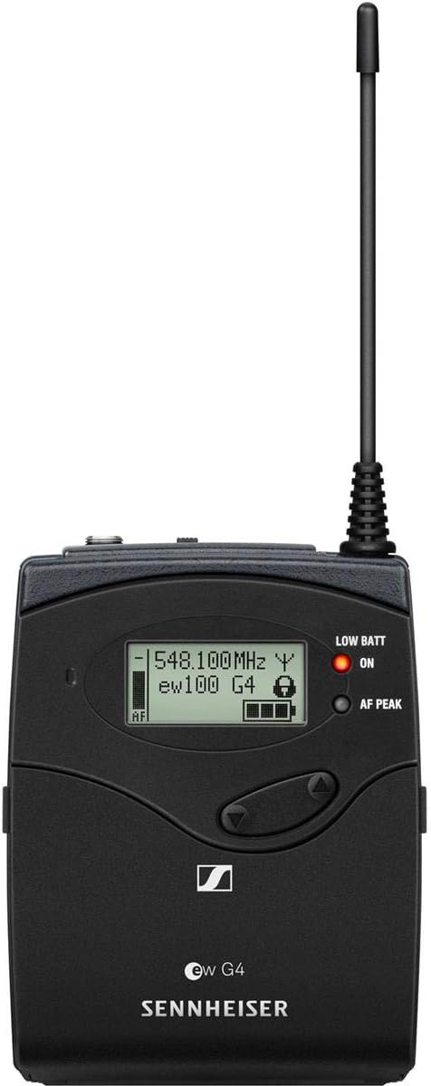 Sennheiser Pro Audio Sennheiser EW 100-ME2/835 Combo Me2 Lavelier Beltpack and e835S Handheld System - G Band (566-608Mhz), 100 G4-ME2/835-S-G