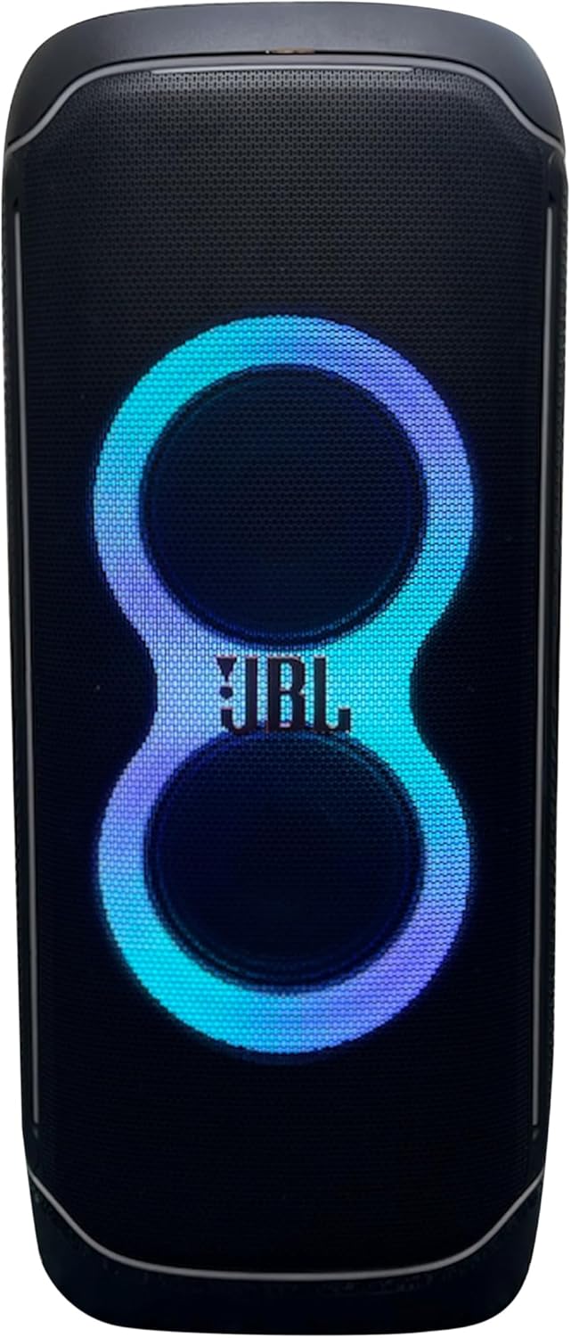 JBL PartyBox Ultimate 1100W Portable Speaker - Wi-fi & Bluetooth Connectivity Splashproof, Powerful Sound and Light Show (JBLPARTYBOXULTAM) + Wireless Two Microphone System with Receiver + More