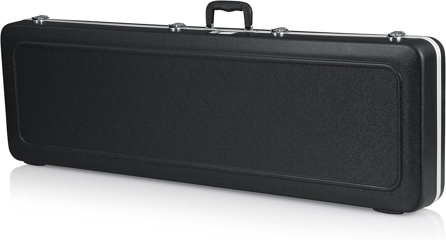 Gator Cases Deluxe ABS Molded Case for Bass Guitars with Internal LED Lighting (GC-ELECTRIC-LED)
