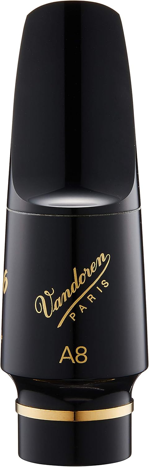 Vandoren SM814S+ V16 Series Alto Saxophone Mouthpiece, Small Chamber, A8S+