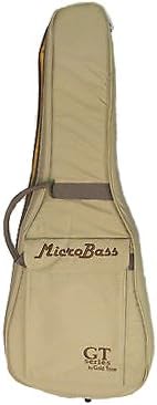 Goldtone M Bass Microbass Fretless Short-Scaled Acoustic Electric Bass w/Gig Ba