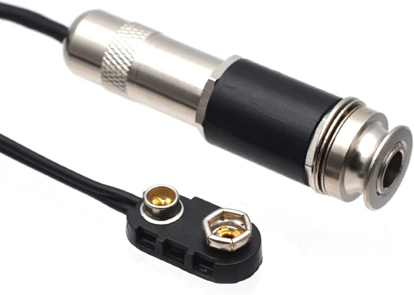 Active Acoustic Guitar Pickup Humbucker Sound-Hole Pickup Magnetic Microphone Excellent Bass and Mid-Range Response Pickup kit for Acoustic Guitar