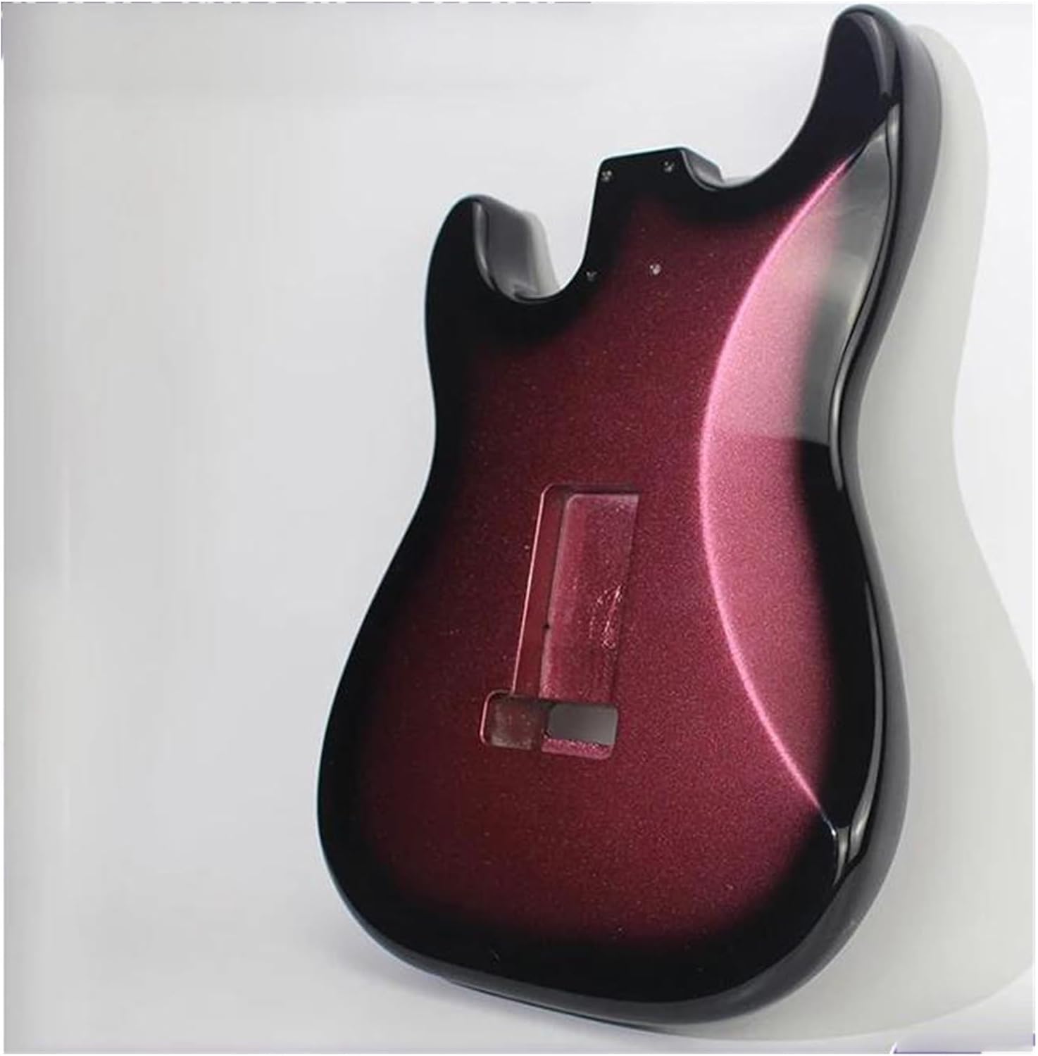 Guitar Body Guitar Replacement Parts For ST Pink Black Gradient Edge Alder Wood Electric Guitar Body Fend Standard Size